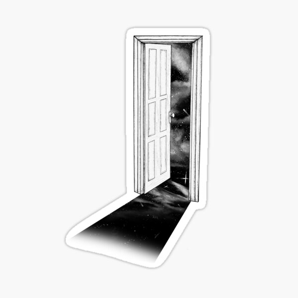 The Doorway to the Universe Sticker