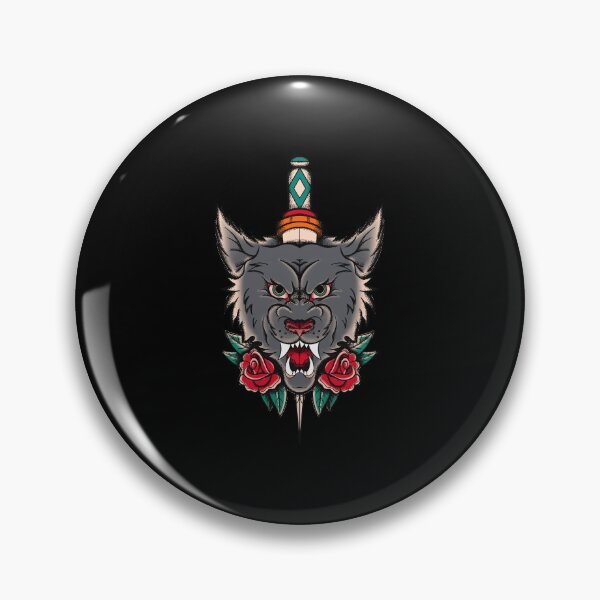 Item preview, Wolf Tattoo designed and sold by SukaSukaSukaTee.