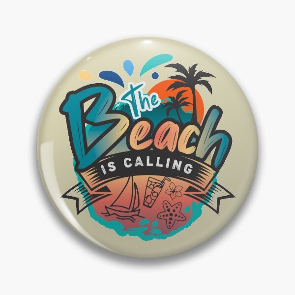 Item preview, The Beach Is Calling, Summer Time designed and sold by ildafdhome.