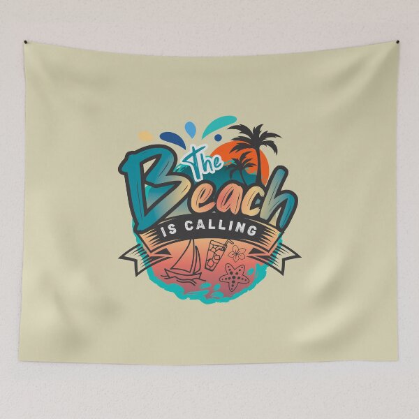 Item preview, The Beach Is Calling, Summer Time designed and sold by ildafdhome.