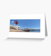 Cincinnati Riverfront Greeting Card