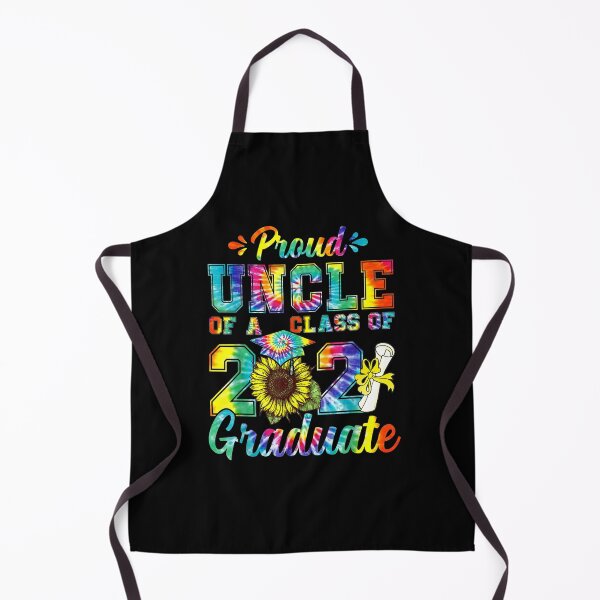 Item preview, Proud Uncle Of A Class Of 2021 Graduate Sunflower Tie Dye  designed and sold by zpruby.