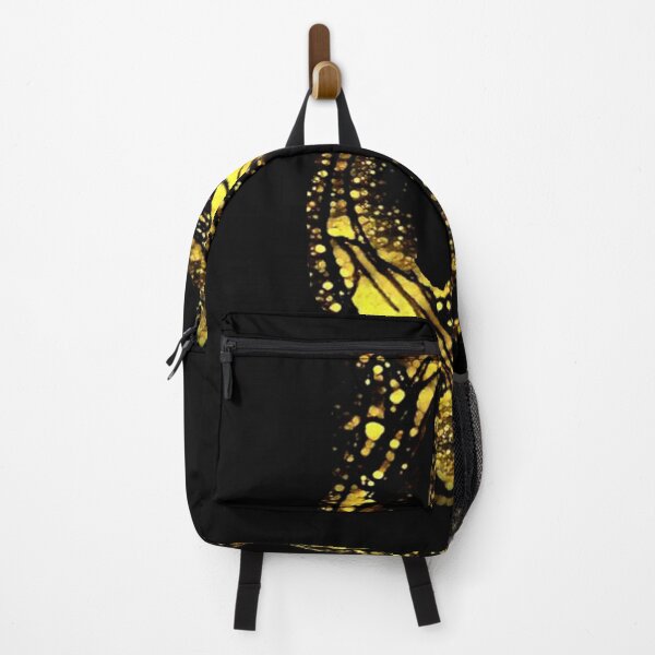 Item preview, fish, yellow on black, zodiac constellation, monochrome, minimalism, designed and sold by Maria Mihailova.