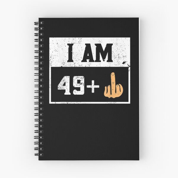 Item preview, Funny 50th Birthday I Am 49 Plus Middle Finger Design  designed and sold by zpruby.