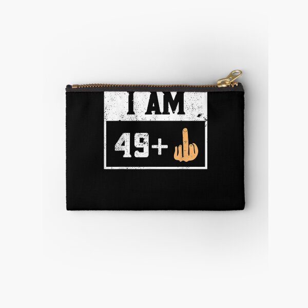 Item preview, Funny 50th Birthday I Am 49 Plus Middle Finger Design  designed and sold by zpruby.