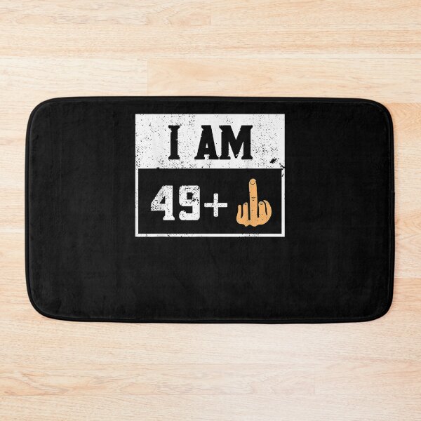Item preview, Funny 50th Birthday I Am 49 Plus Middle Finger Design  designed and sold by zpruby.