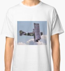 1917 Fokker D VII in Flight Classic T-Shirt