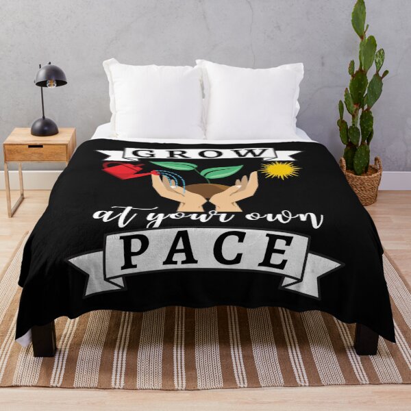 Item preview, Grow at your own Pace - Mental Health Awareness designed and sold by CaitU.
