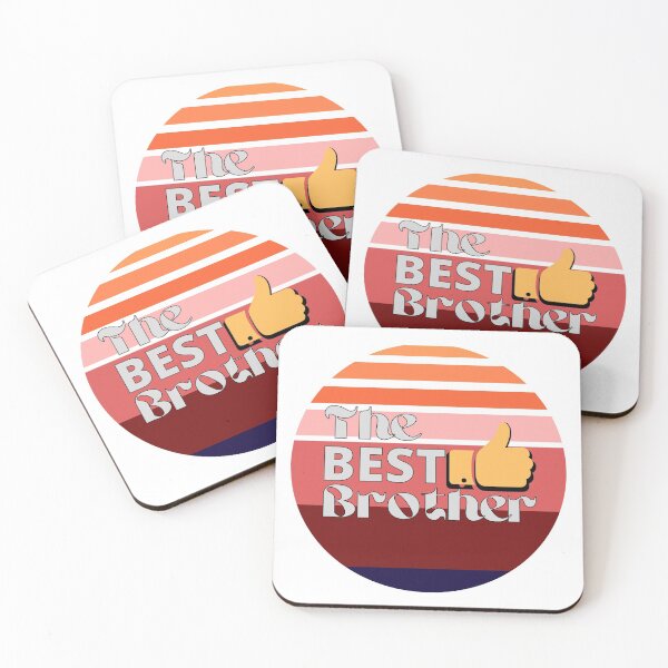 Item preview, Sunset Best Brother Round designed and sold by JockArts.