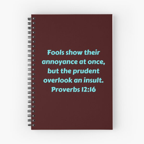 Item preview, Bible Verse Proverbs 12:16 designed and sold by Prayingwarrior.