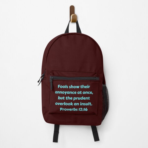 Item preview, Bible Verse Proverbs 12:16 designed and sold by Prayingwarrior.