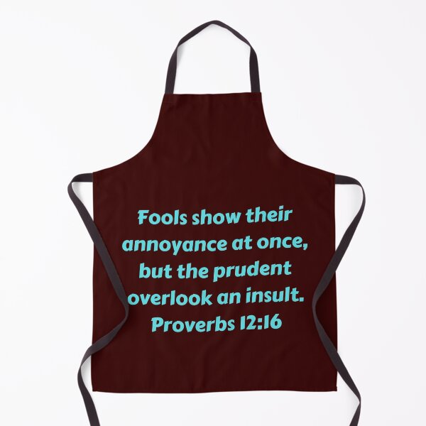 Item preview, Bible Verse Proverbs 12:16 designed and sold by Prayingwarrior.