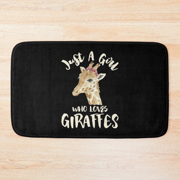 Item preview, Just A Girl Who Loves Giraffes designed and sold by Cheap Women's Shirts.
