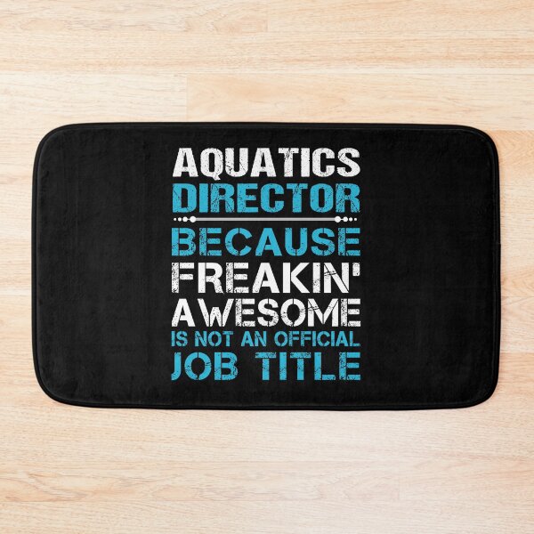 Item preview, Aquatics Director T Shirt - Freaking Awesome Gift Item Tee designed and sold by isachsenan.