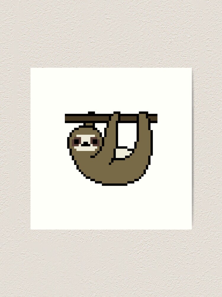 Pixel Planet - Sloth\