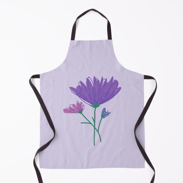 Item preview, purple, pink and blue flowers designed and sold by renmei-studios.