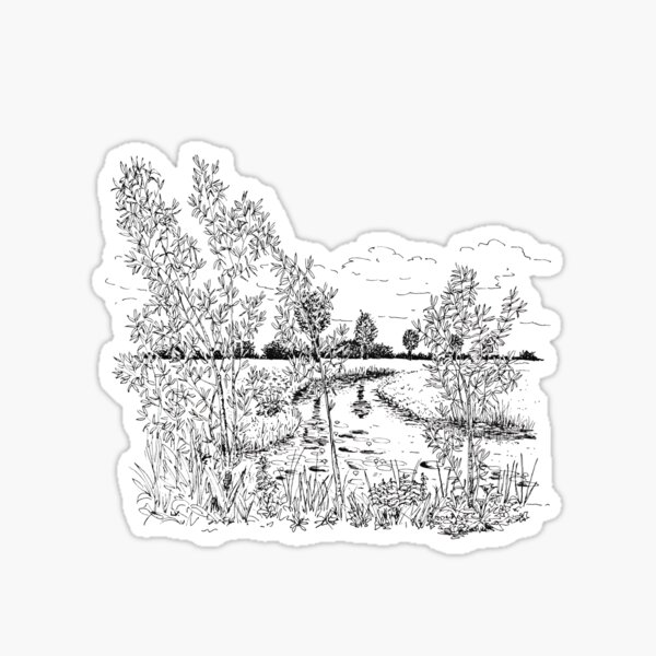 Waterside Sticker