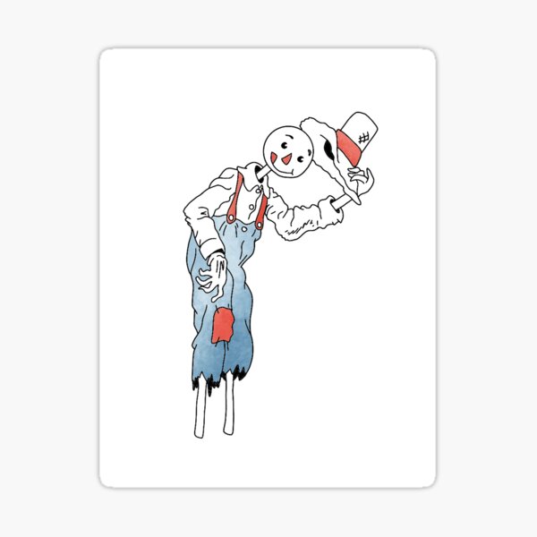 Item preview, Cheery Scarecrow in Watercolor designed and sold by puppies123.