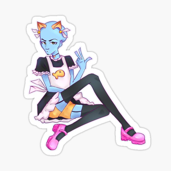Megamind Maid Outfit Edition Sticker