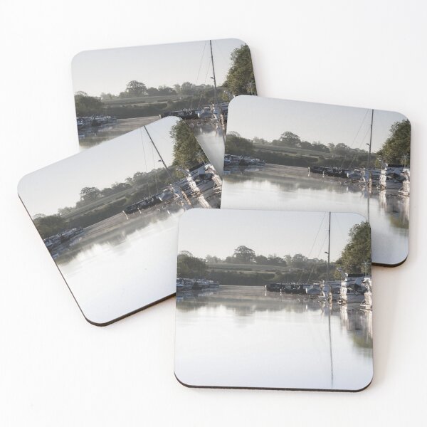 Item preview, Sunrise at Sharpness Marina, Gloucestershire designed and sold by MargaretClavell.