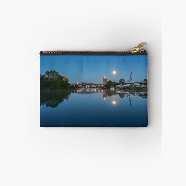 Item preview, Moonset at Sharpness Marina, Gloucestershire designed and sold by MargaretClavell.