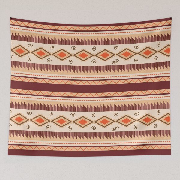 Item preview, dazzling and tribal patterns, Theme of the ancient and ethnic culture, tribal art was creatively, Design for fabric, vector. designed and sold by vknoochy.