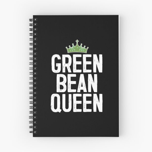 Item preview, Green Bean Queen Vegan Vegetarian Gift designed and sold by beckergree.