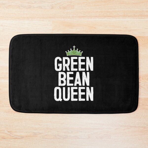Item preview, Green Bean Queen Vegan Vegetarian Gift designed and sold by beckergree.