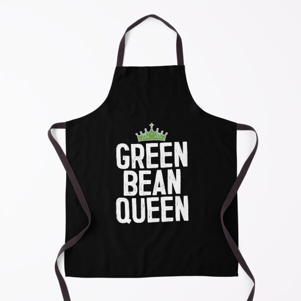 Item preview, Green Bean Queen Vegan Vegetarian Gift designed and sold by beckergree.