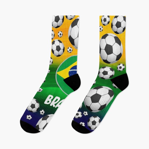 Item preview, Brazil Football 3D Pattern - Football  designed and sold by cravingmart.