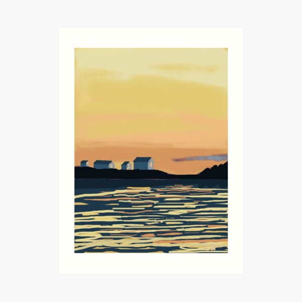 ALLEN AND BENNER DAYS END Art Print