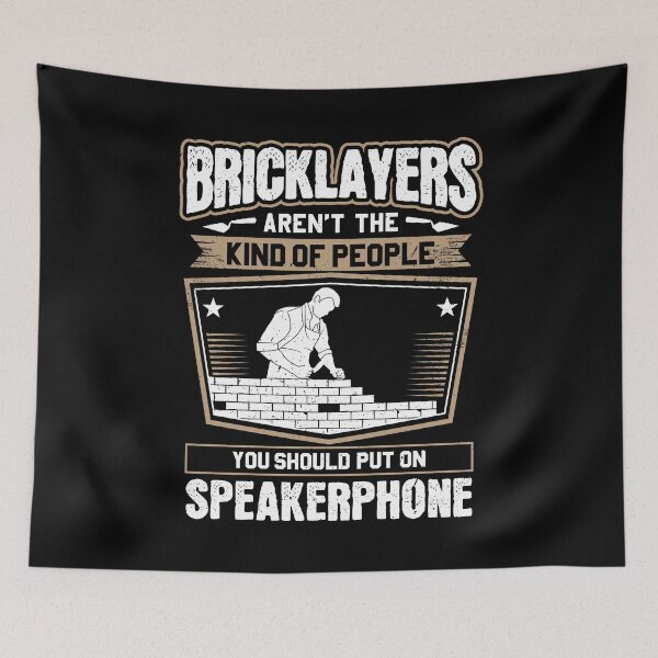 Item preview, Bricklayer Mason Brickmason Blockmason designed and sold by Krautshirts.