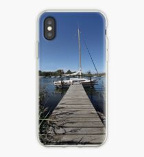 River mooring iPhone Case