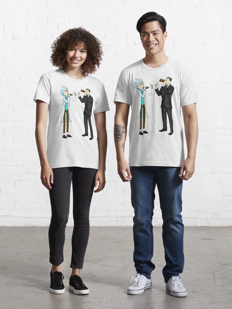 archer and rick t shirt