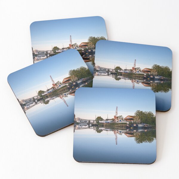 Item preview, Sunrise at Sharpness Marina, Gloucestershire designed and sold by MargaretClavell.
