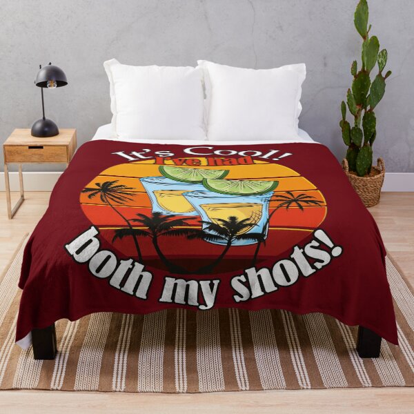 Item preview, It's Cool! I've had both my shots! Summer vibes- Funny get vaccinated shirt designed and sold by EvaWolf.