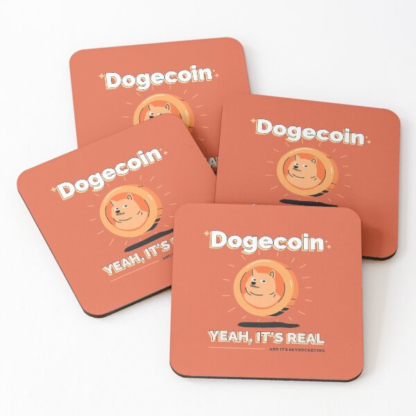 Item preview, Dogecoin Cartoonish Design designed and sold by Storopia.