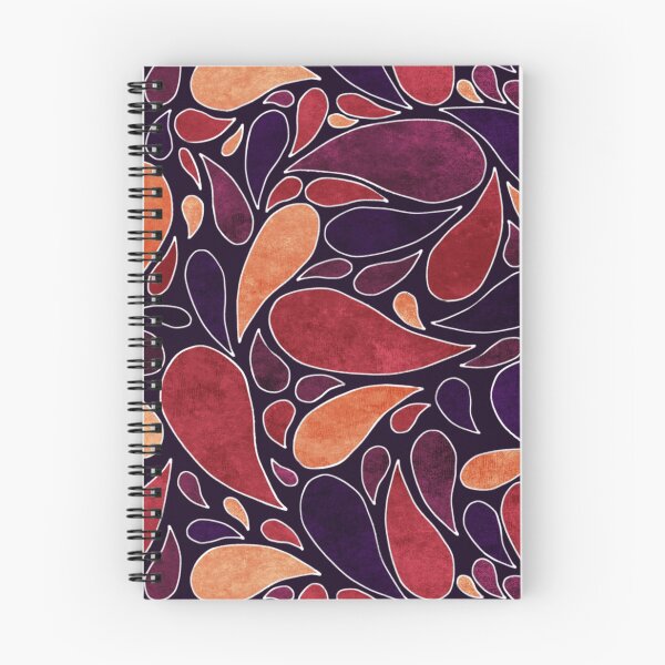Item preview, Indian summer pattern, abstract autumn leaves designed and sold by NadiaChevrel.