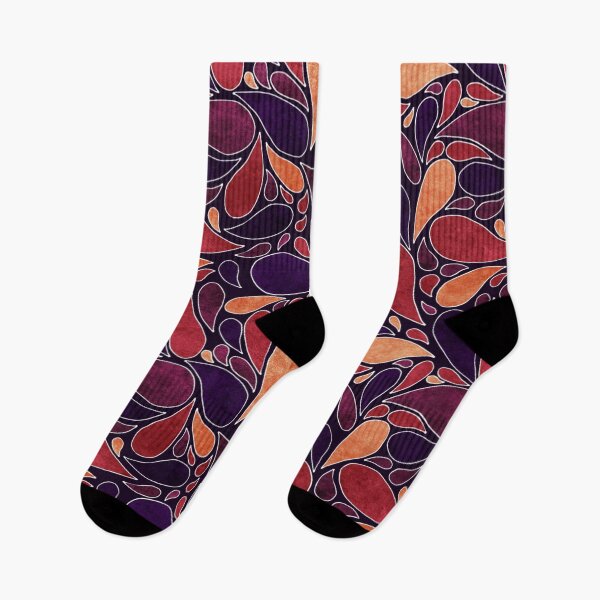 Item preview, Indian summer pattern, abstract autumn leaves designed and sold by NadiaChevrel.
