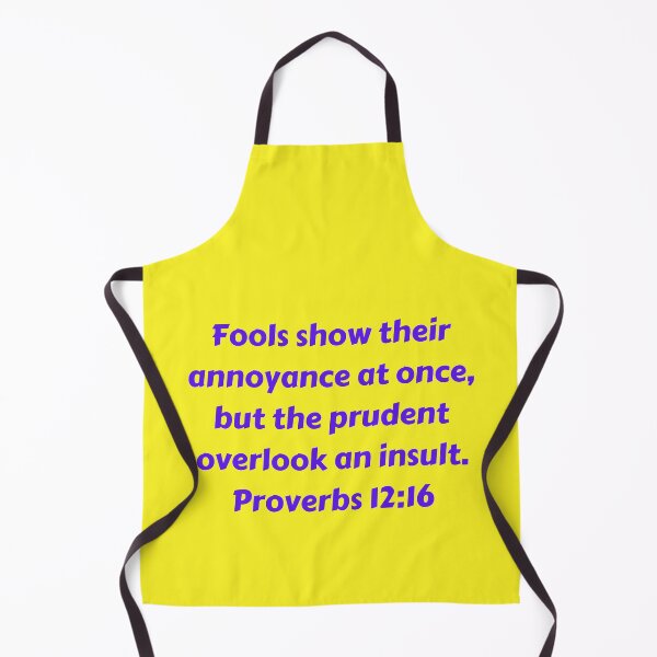 Item preview, Bible Verse Proverbs 12:16 designed and sold by Prayingwarrior.