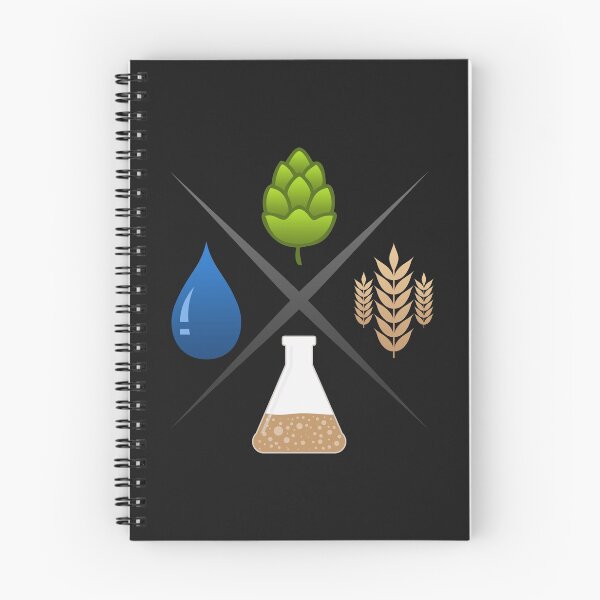 Item preview, Homebrewing Ingredients Water, Grain, Hops and Yeast designed and sold by BRU Design.