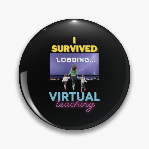Item preview, I SURVIVED VIRTUAL TEACHING designed and sold by Flirt-Teez.