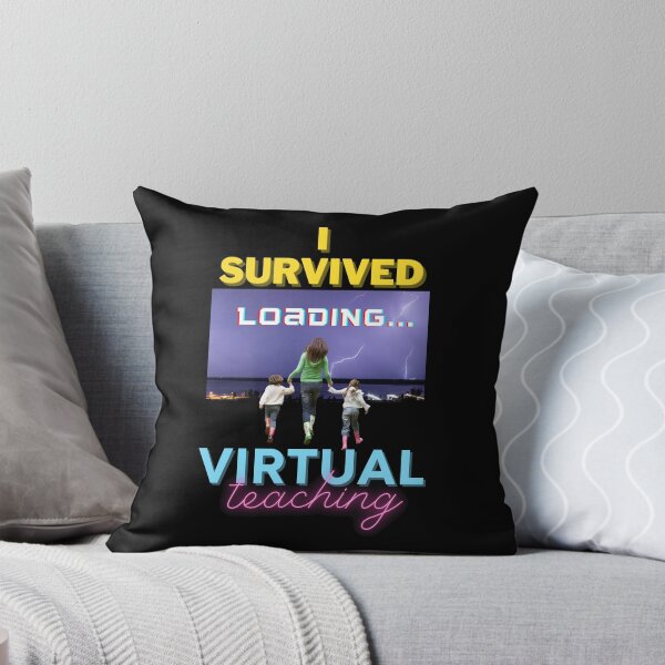 Item preview, I SURVIVED VIRTUAL TEACHING designed and sold by Flirt-Teez.