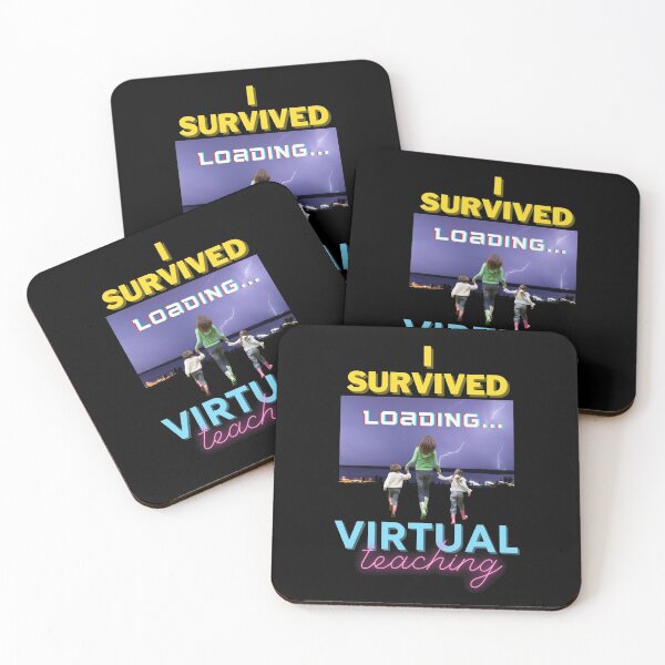 Item preview, I SURVIVED VIRTUAL TEACHING designed and sold by Flirt-Teez.