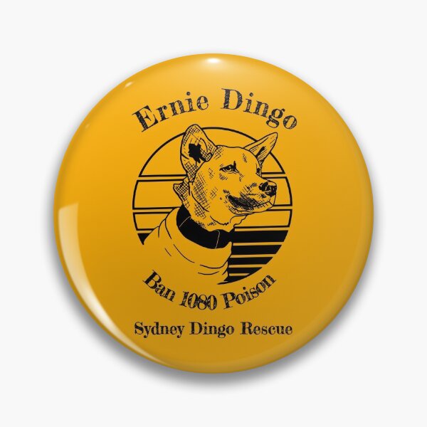 Item preview, Ban1080 Ernie Dingo designed and sold by Sydney Fox and Dingo  Rescue.