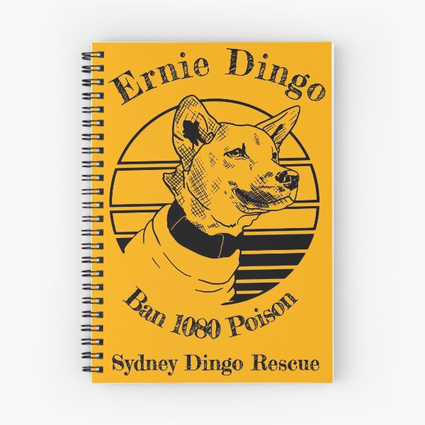 Item preview, Ban1080 Ernie Dingo designed and sold by Sydney Fox and Dingo  Rescue.