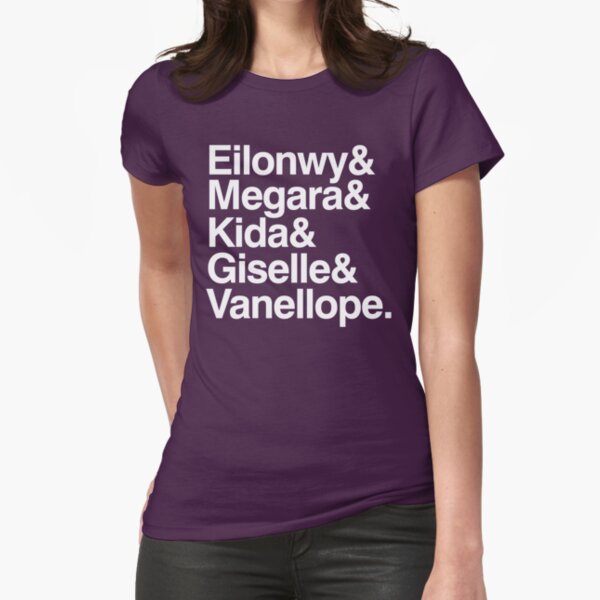 The Forgotten Princesses Fitted T-Shirt