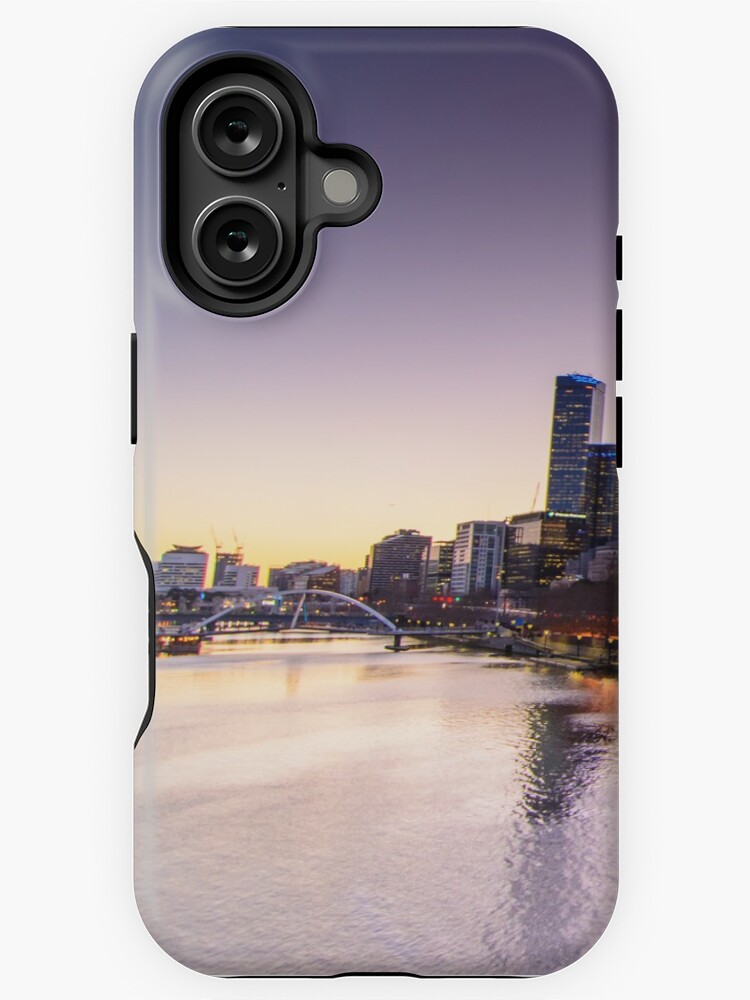 Thumbnail 1 of 4, iPhone Case, Yarra Sunset designed and sold by wolfcat.