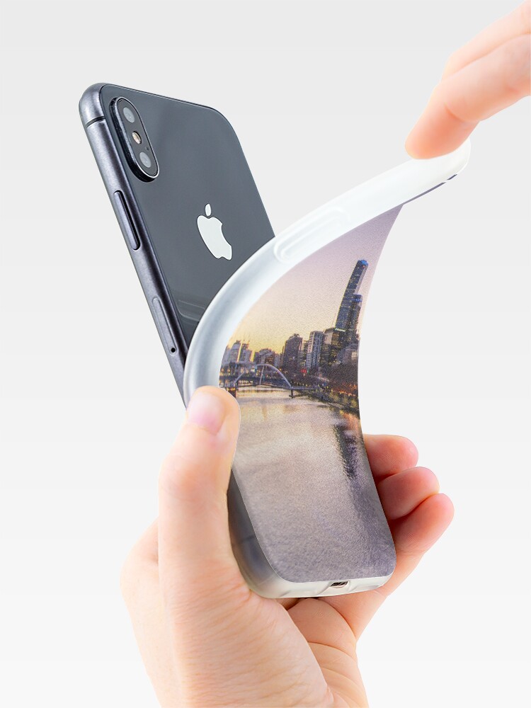 Thumbnail 4 of 5, iPhone Case, Yarra Sunset designed and sold by wolfcat.