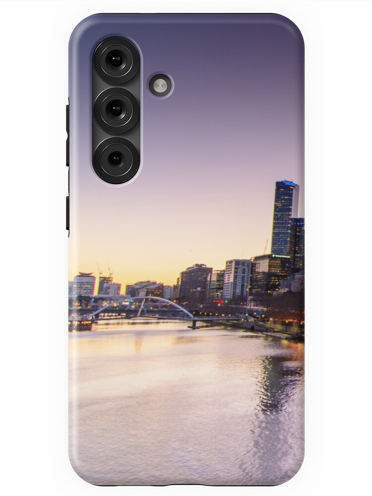 Thumbnail 1 of 4, Samsung Galaxy Phone Case, Yarra Sunset designed and sold by wolfcat.